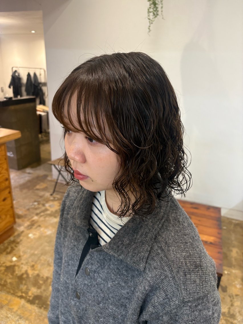 パーマ en:s/新潟 /万代/ミユのヘアスタイル