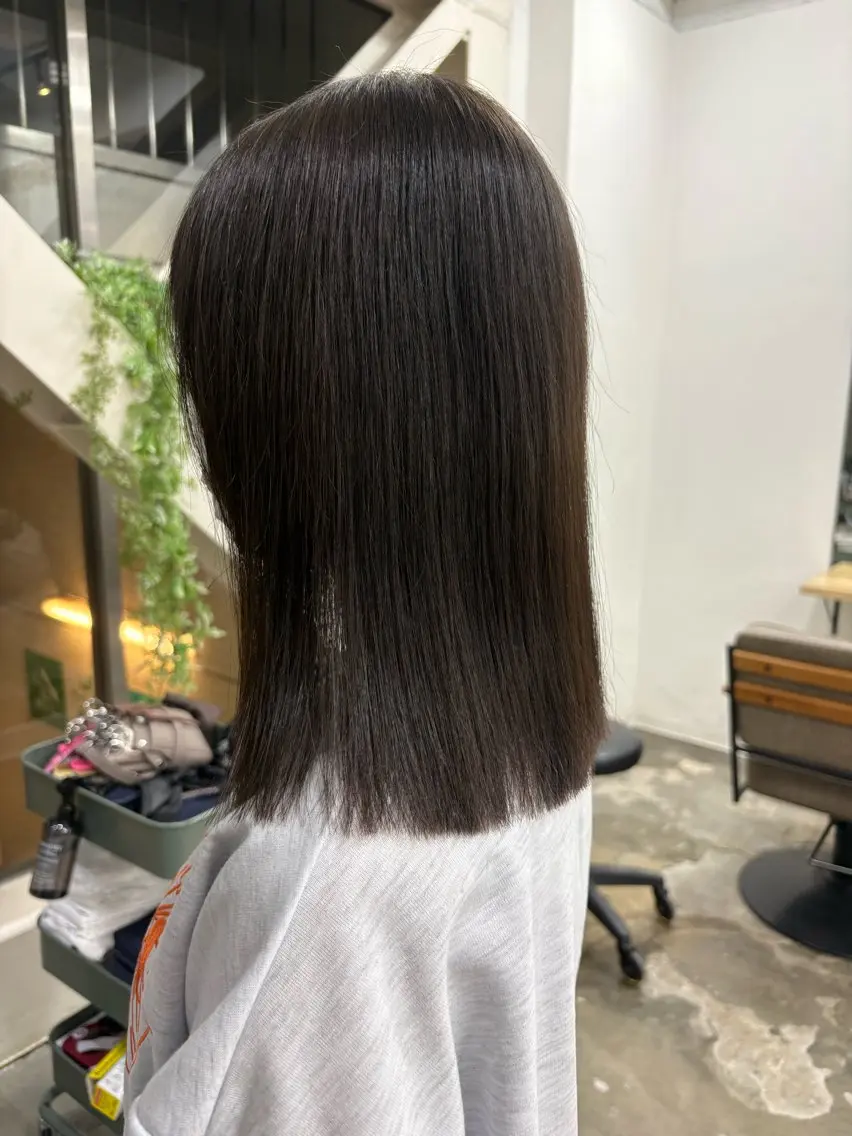 セミロング カットカラー募集中/ MARI  /大宮のヘアスタイル