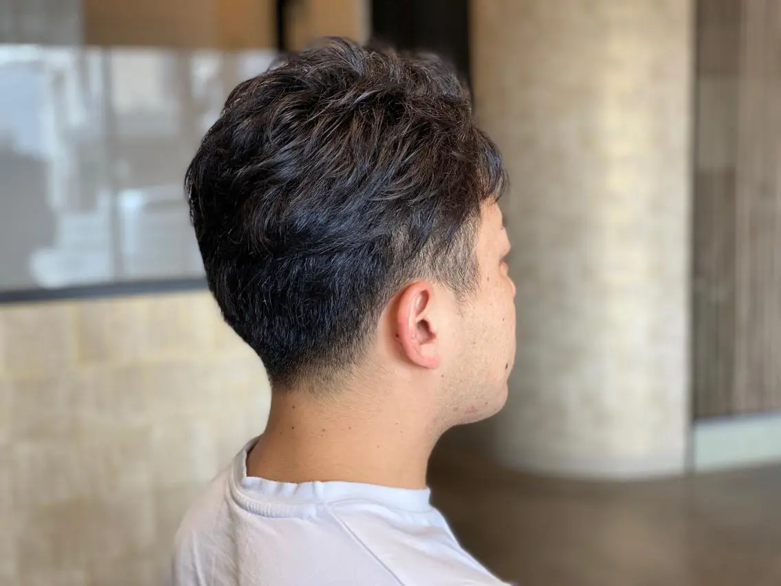 メンズ 宮城 将大のヘアスタイル