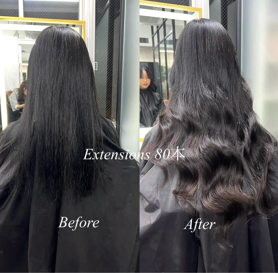 ロング カラー シールエクステ ハイトーンカラー エクステ ヘアカラー エクステ シールエクステ特化 ハイトーン、NANAのヘアスタイル