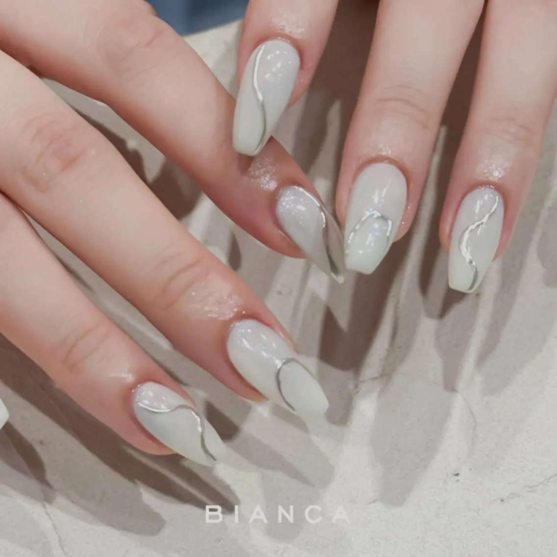 ネイル ハンドネイル Bianca武蔵浦和 ❤︎ aikawaのネイルデザイン
