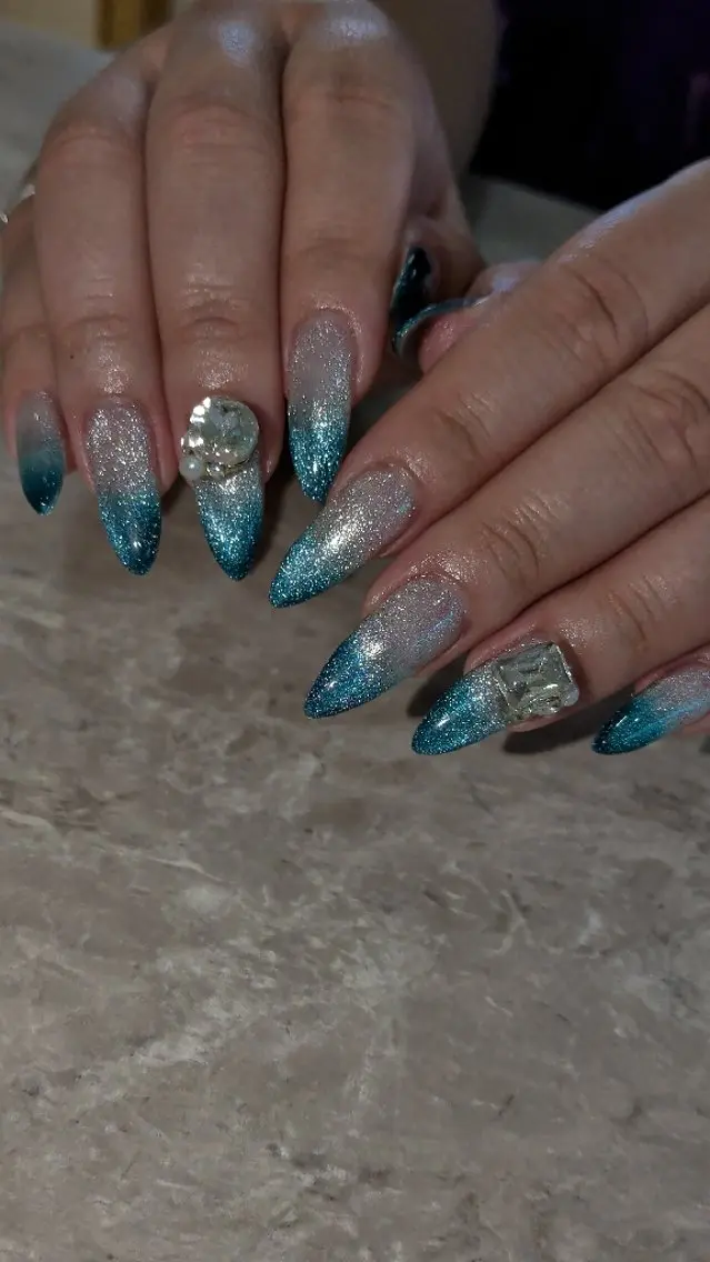 ネイル マグネットネイル 8andyu nail♡のネイルデザイン