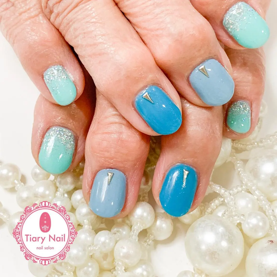 ネイル 💗🪽Tiary Nail🪽💗のネイルデザイン