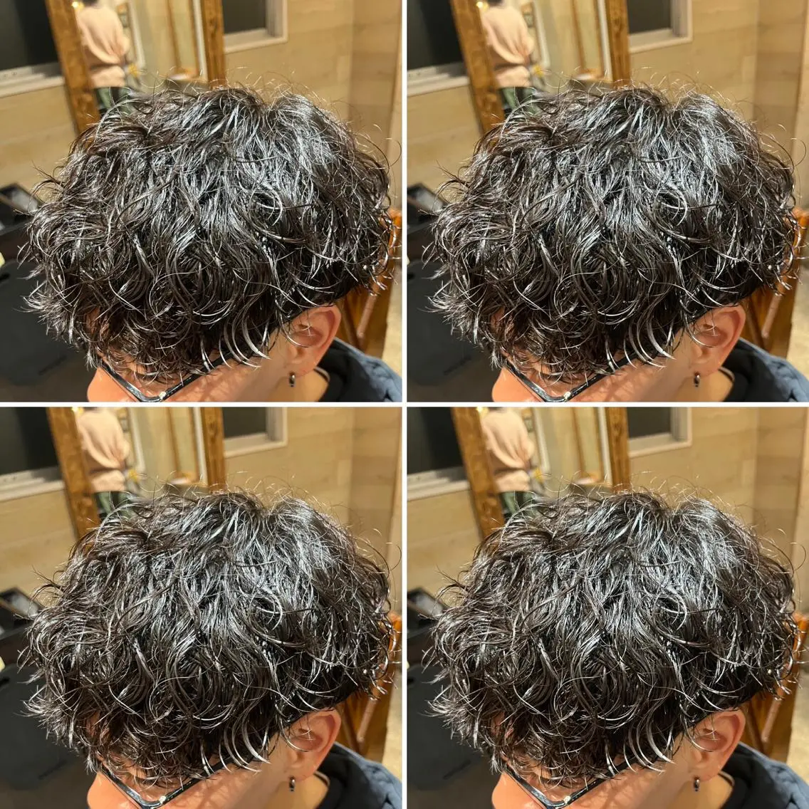 パーマ メンズ カット パーマ トリートメント ヘアセット メンズパーマ特化 望月謙二郎のヘアスタイル