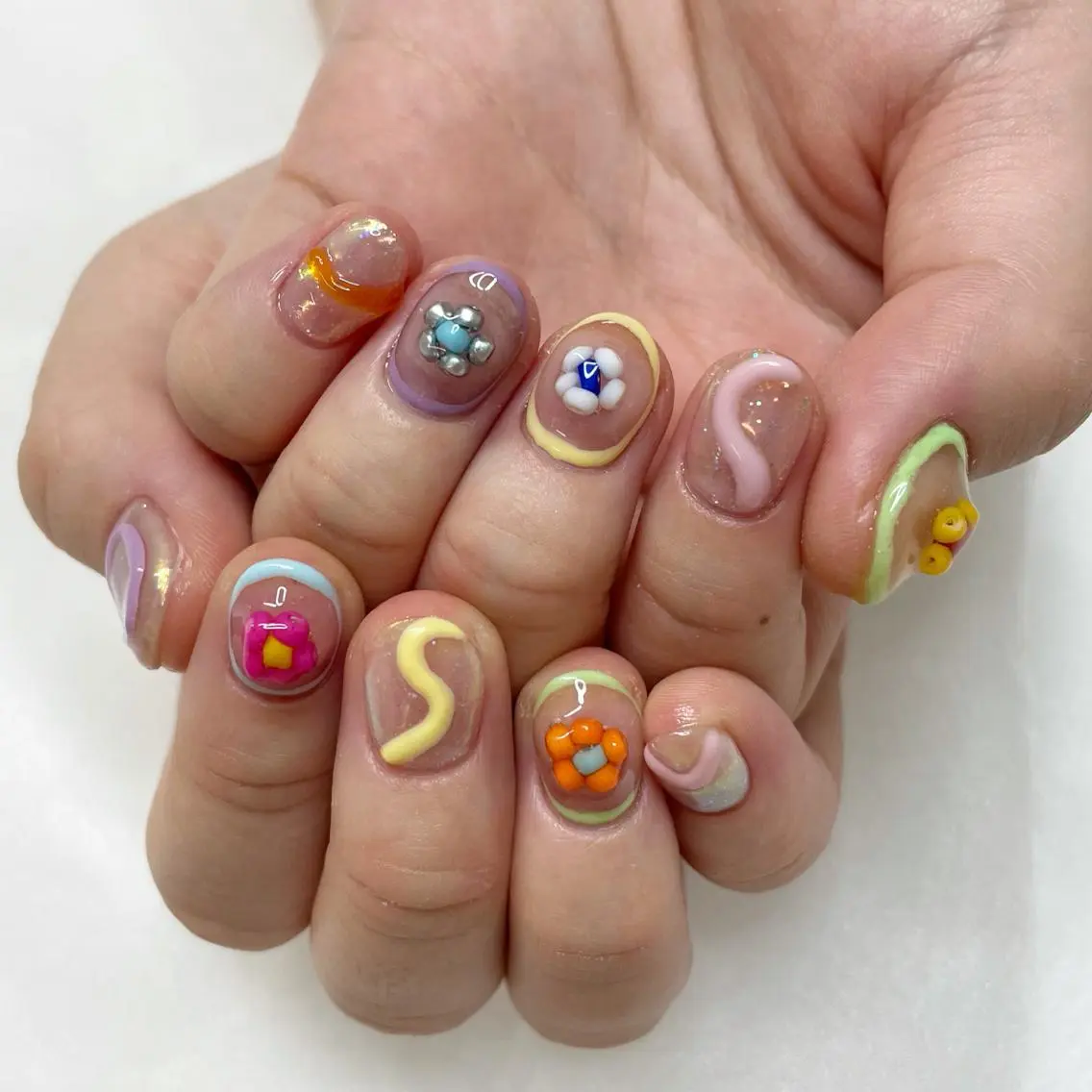 ネイル ハンドネイル うにゃねいる ✿ harunaのネイルデザイン