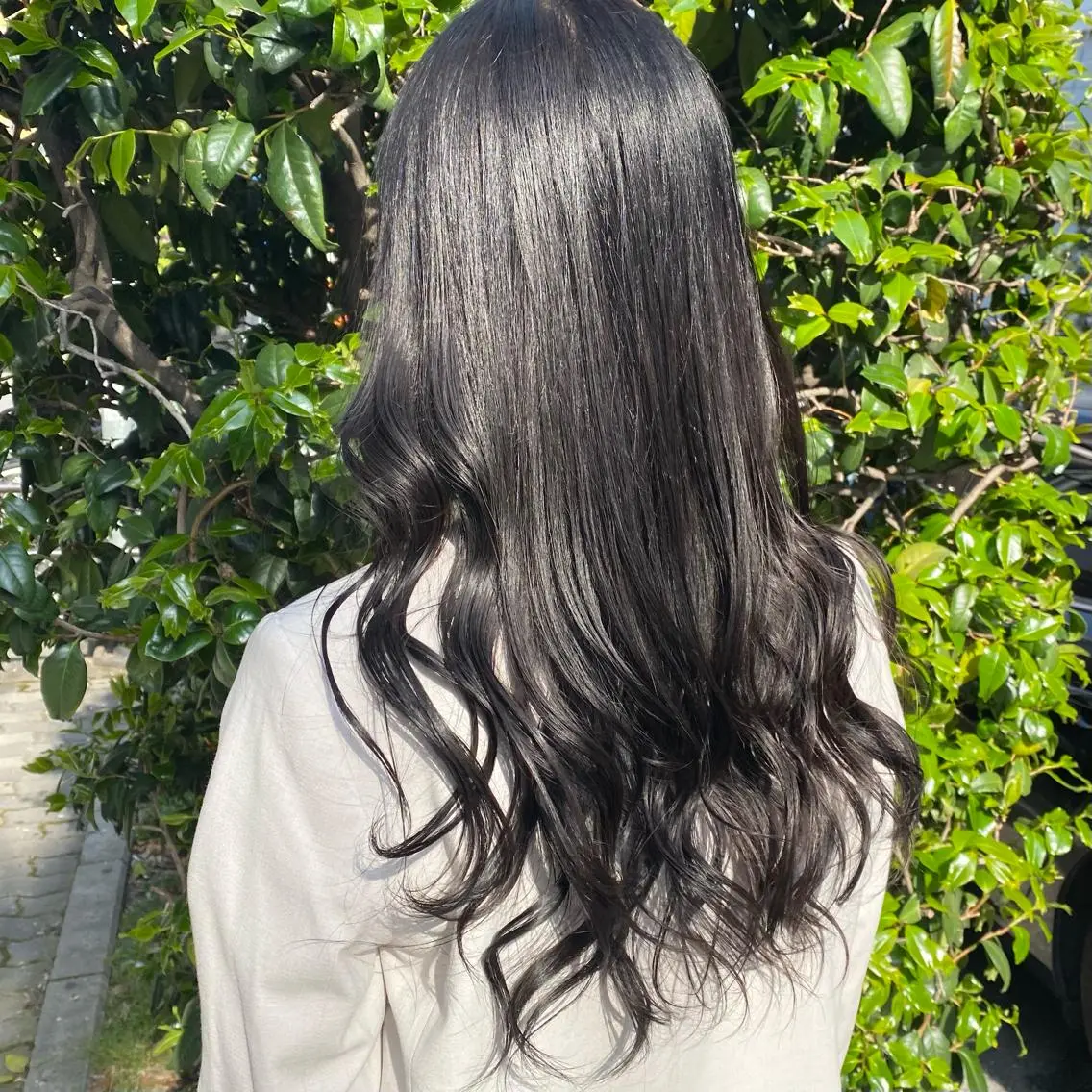 ロング カラー マンツーマン女性 美容師 奏のヘアスタイル