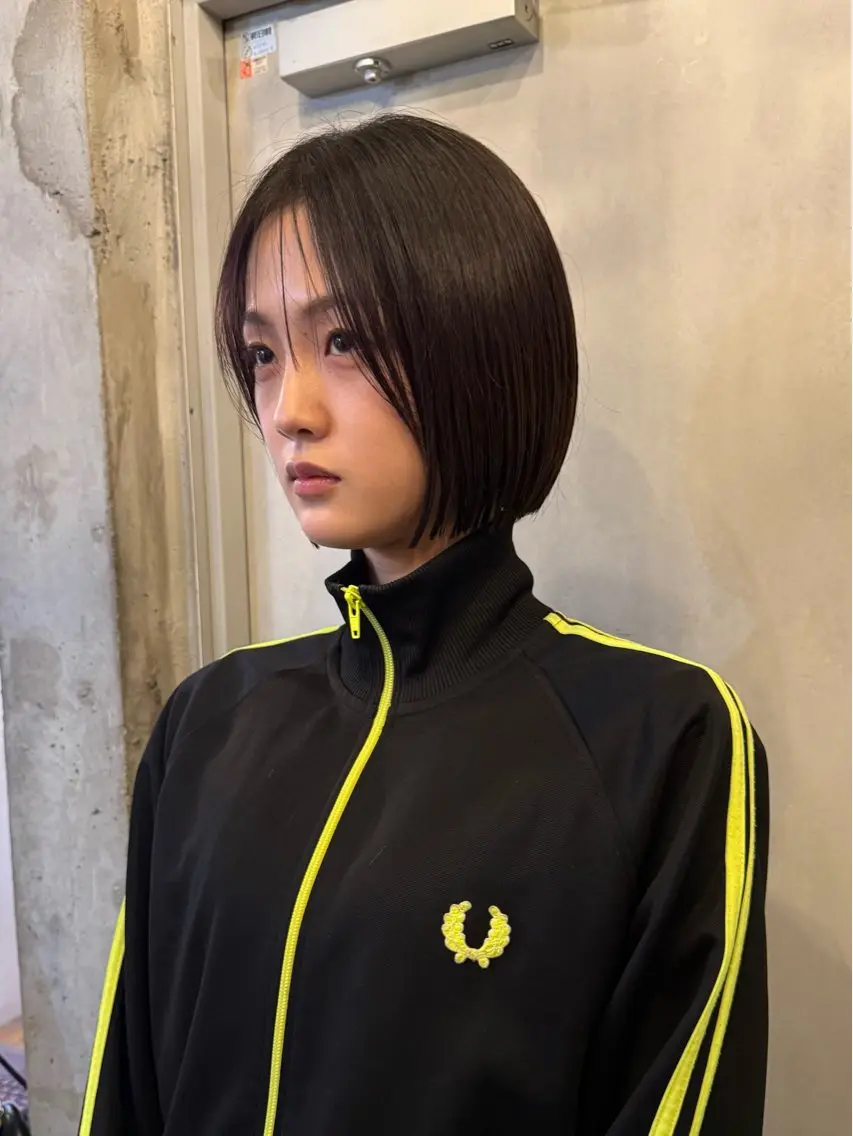 ショート ボブ カット KAWAHARA YUKIのヘアスタイル