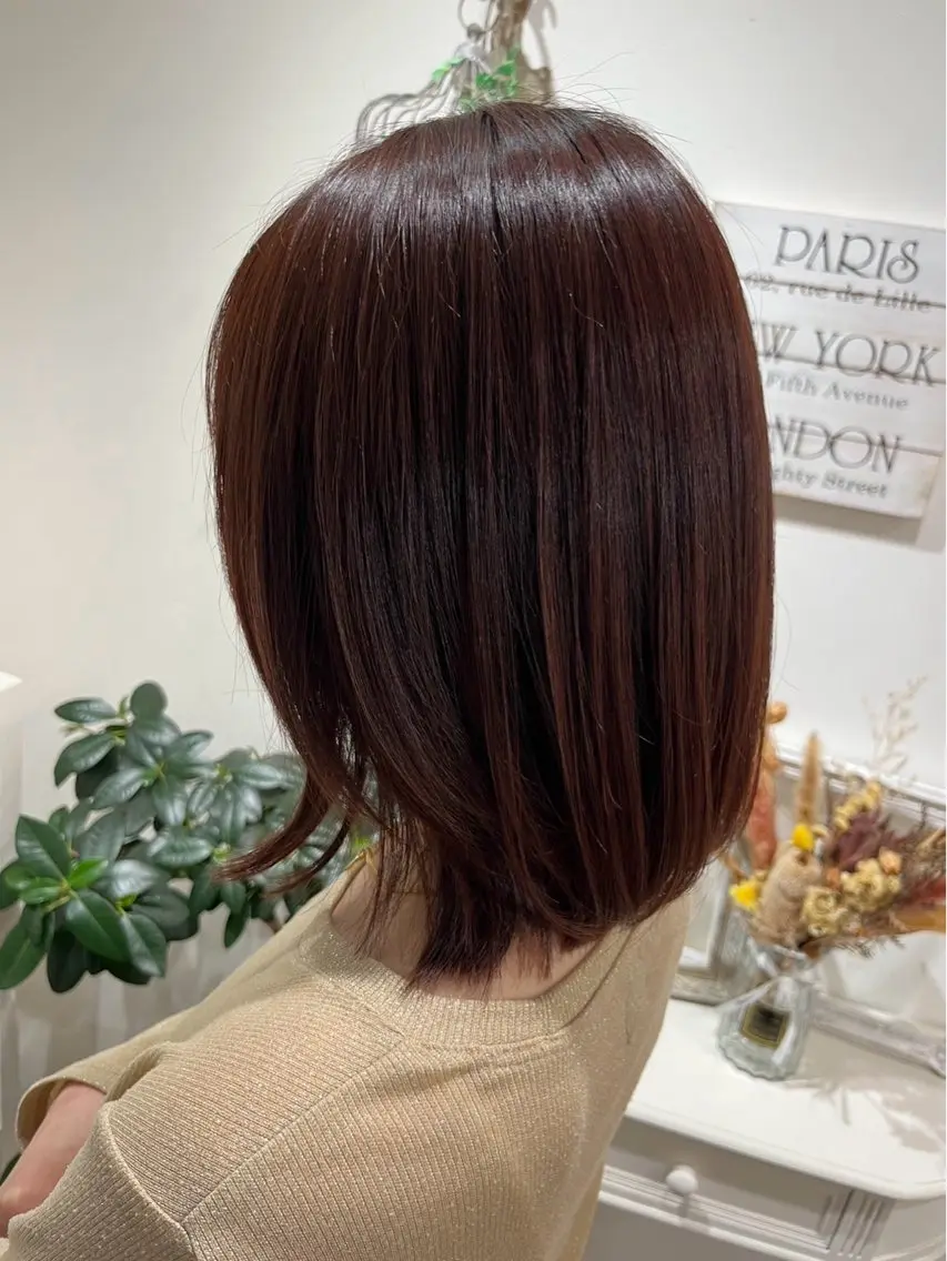 ショート カット ヘアカラー トリートメント 井上 美春のヘアスタイル