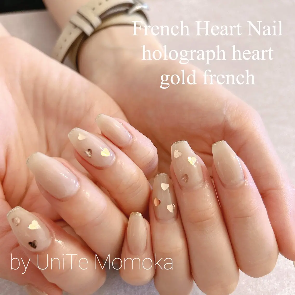 ネイル ハート Momo nailsalonのネイルデザイン