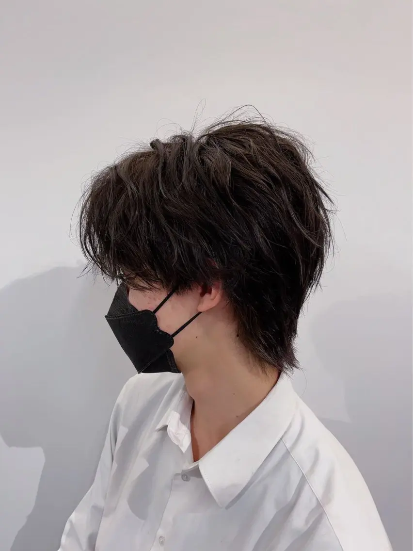 メンズ トシキ/艶カラー /似合わせカットのヘアスタイル