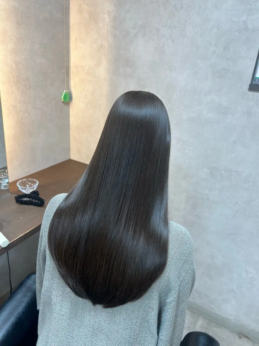 ロング RIENS xrea 髪質改善 /ななみのヘアスタイル