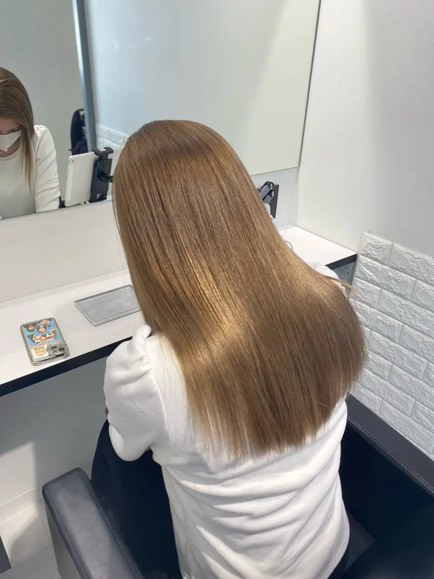 セミロング トリートメント 井上 美織のヘアスタイル