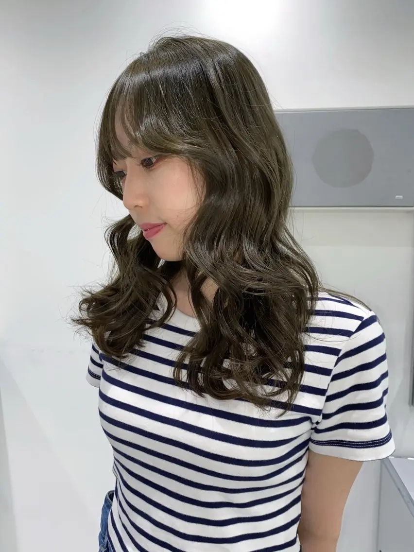 ロング カット ヘアカラー トリートメント 天神大名/カラー特化 レイヤー/似合わせのヘアスタイル