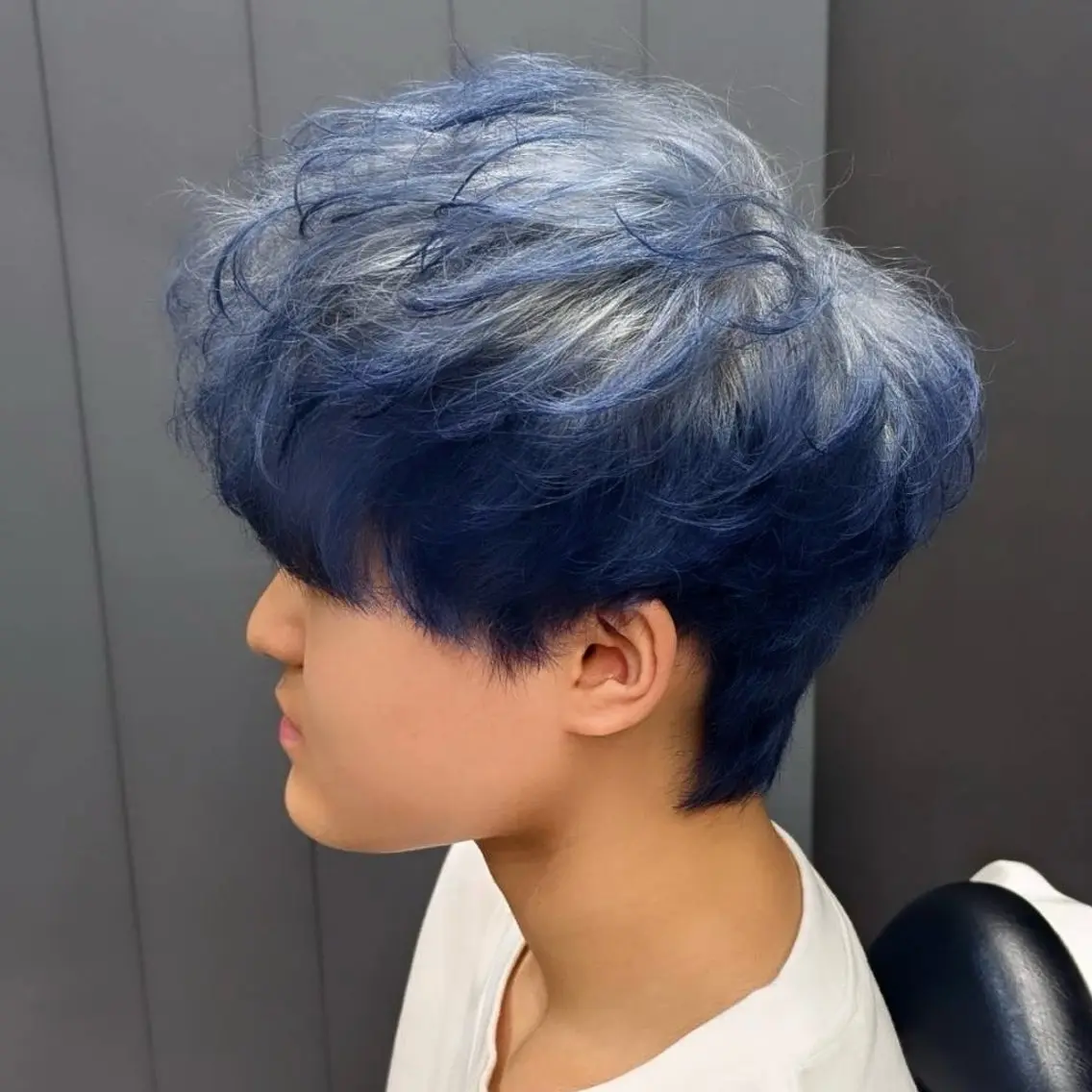 カラー メンズ カット ヘアカラー CUFFIA💈 天王寺メンズバーバーのヘアスタイル