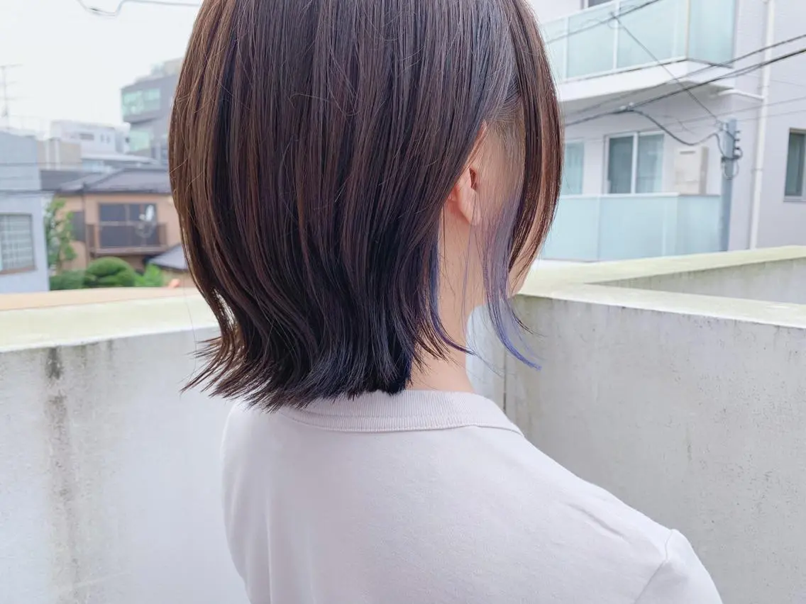 ショート カラー タカハシ ハヤトのヘアスタイル