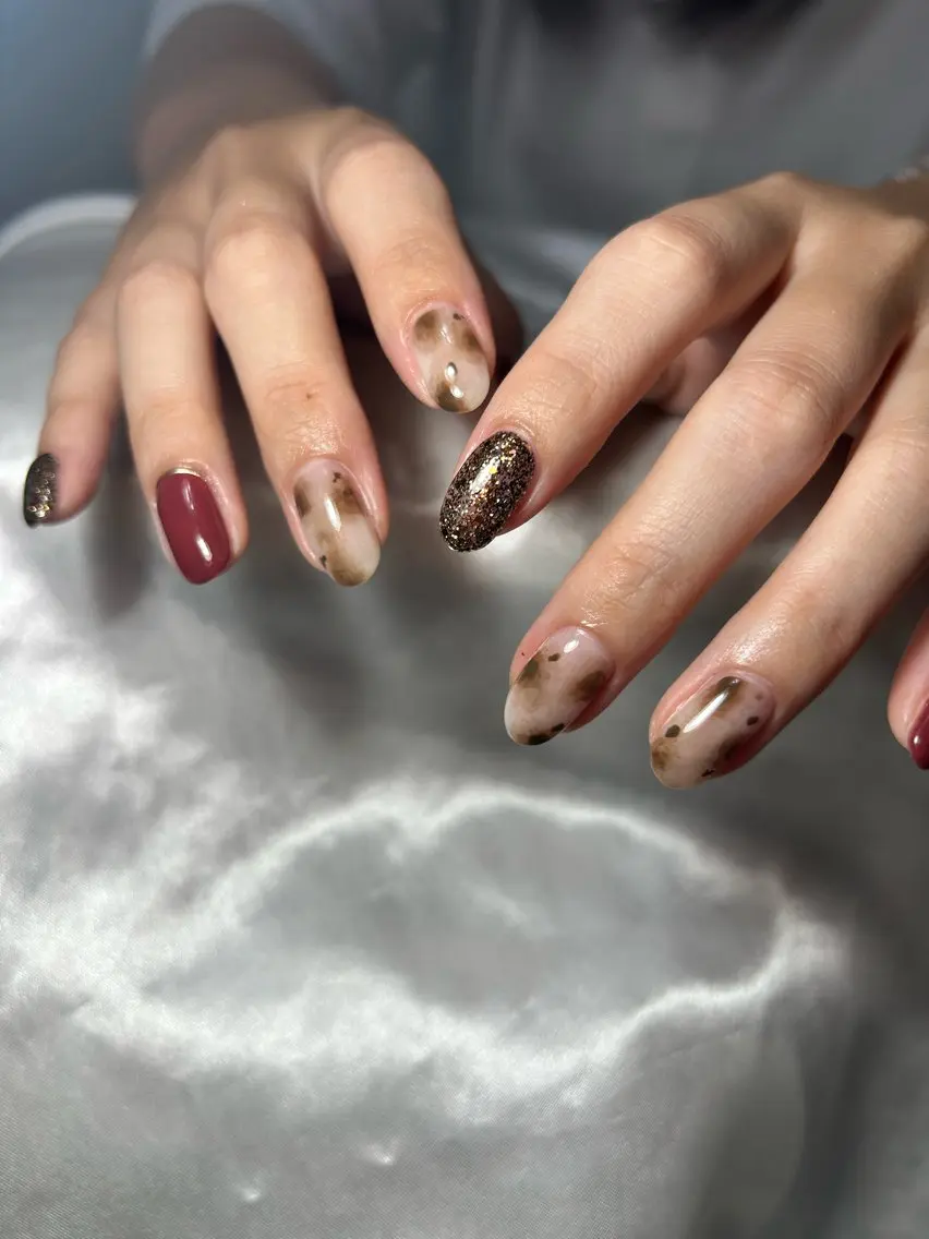 ネイル ハンドネイル nailroom‪ sb‪‪𓈒𓂂𓏸のネイルデザイン