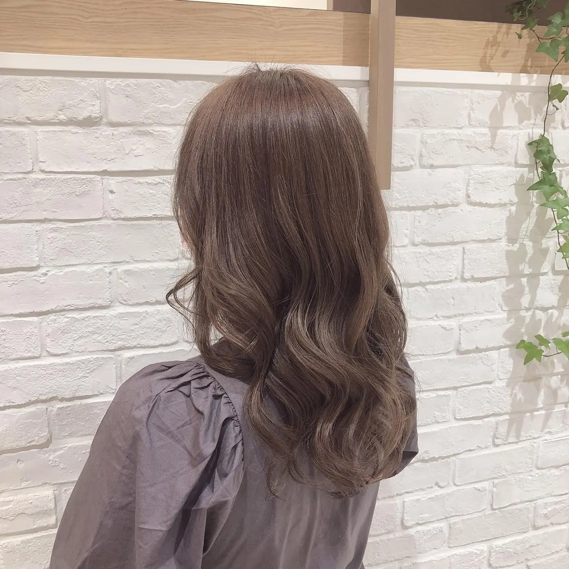 ロング 韓国風パーマ/ヘア セット/店長みづきのヘアスタイル