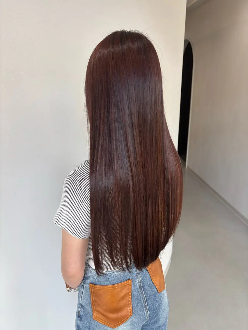 ロング カラー ヘアカラー 🤍RELACE千葉 琉美愛🤍のヘアスタイル