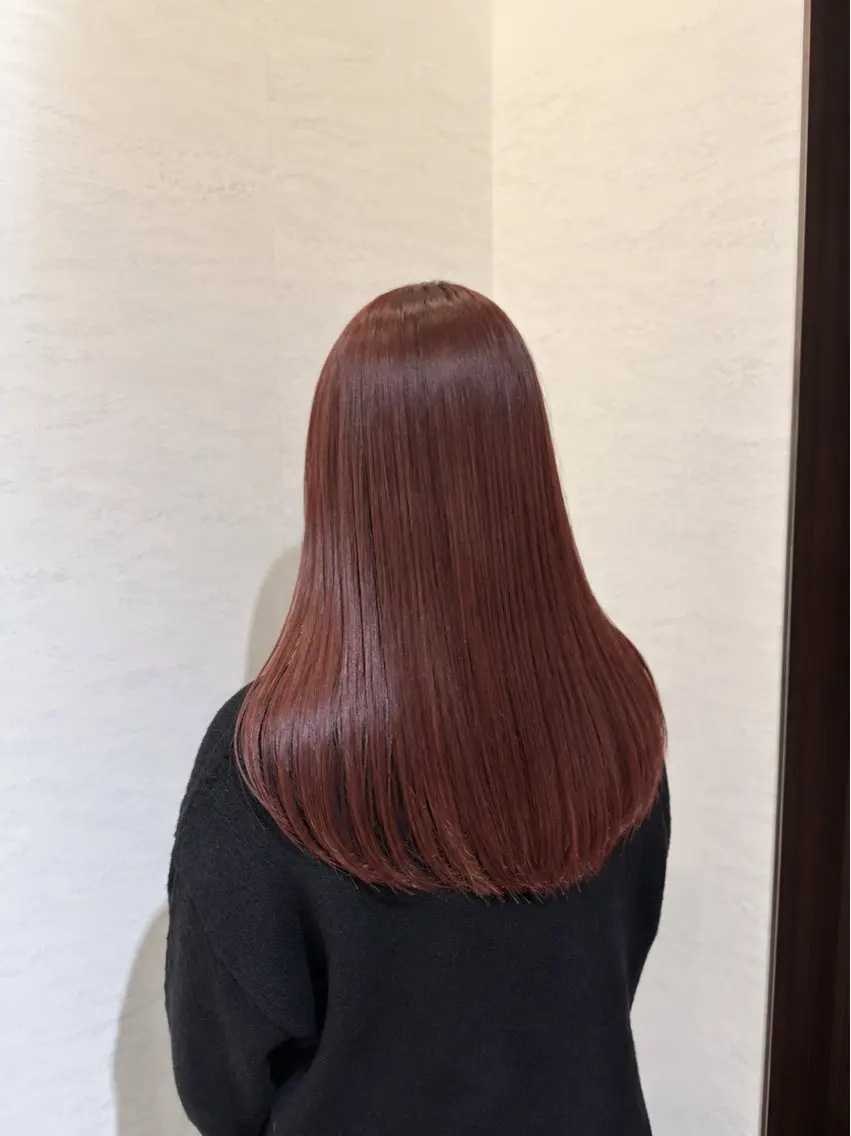 🫧カラー+AIトリートメント🫧 《超音波アイロン込み✨️》の写真