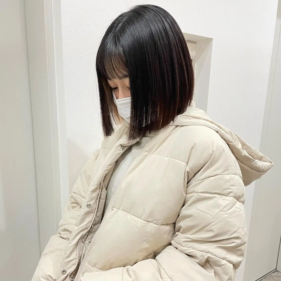 ショート カット 縮毛矯正 髪質改善 中川 翔のヘアスタイル