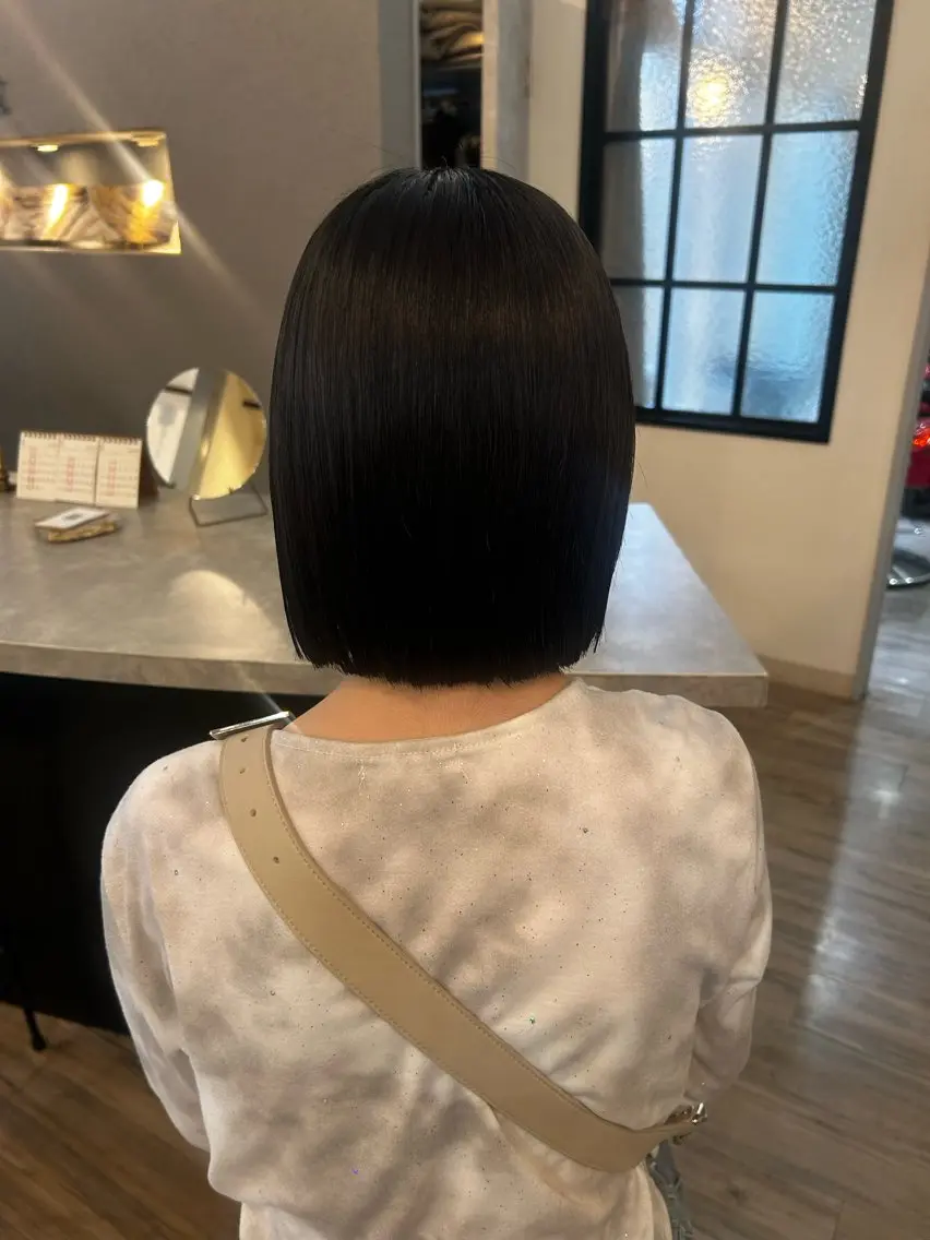 ミディアム ブリーチ／ヘアセット 🪞🌙minamiのヘアスタイル