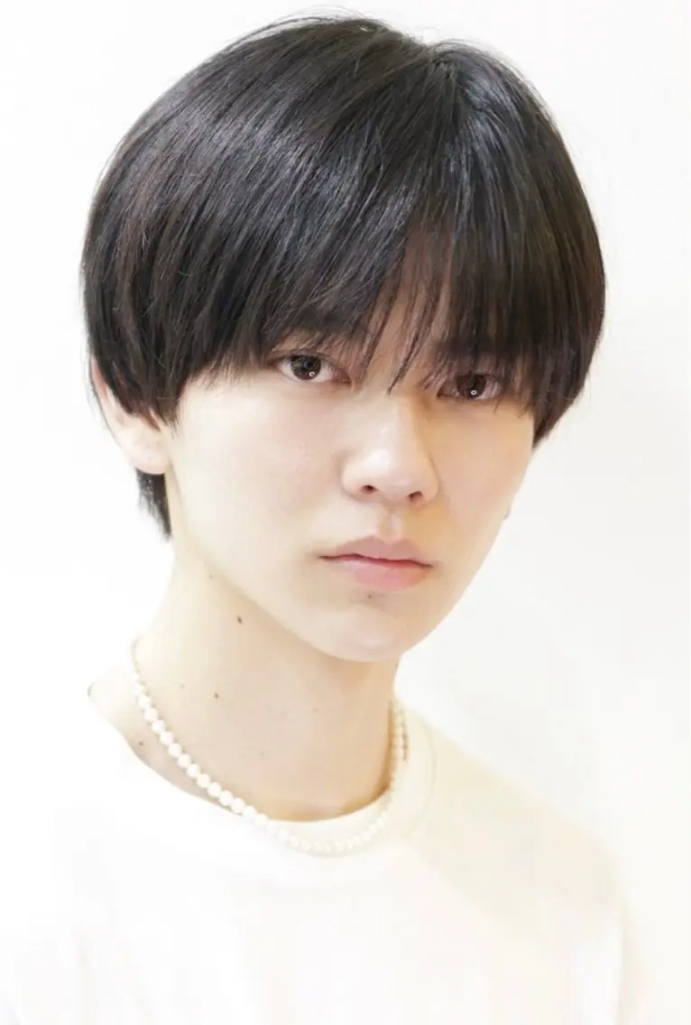 ミディアム メンズ 田中 悠葵のヘアスタイル