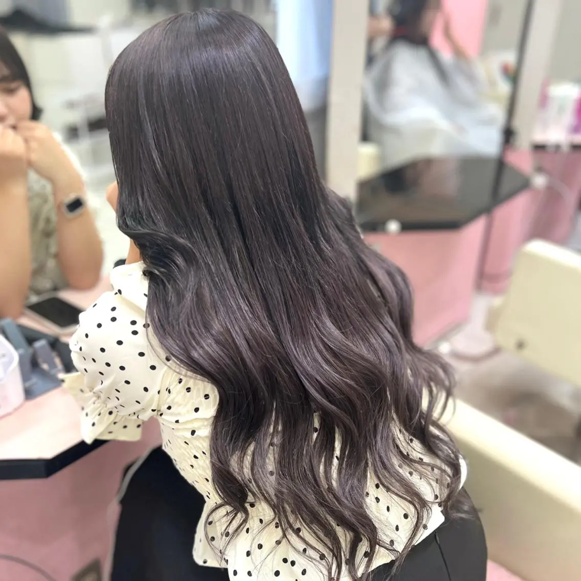 ロング シールエクステ エクステ 韓国風ヘア ロング エクステ SEASON 大阪梅田駅徒歩7分のヘアスタイル