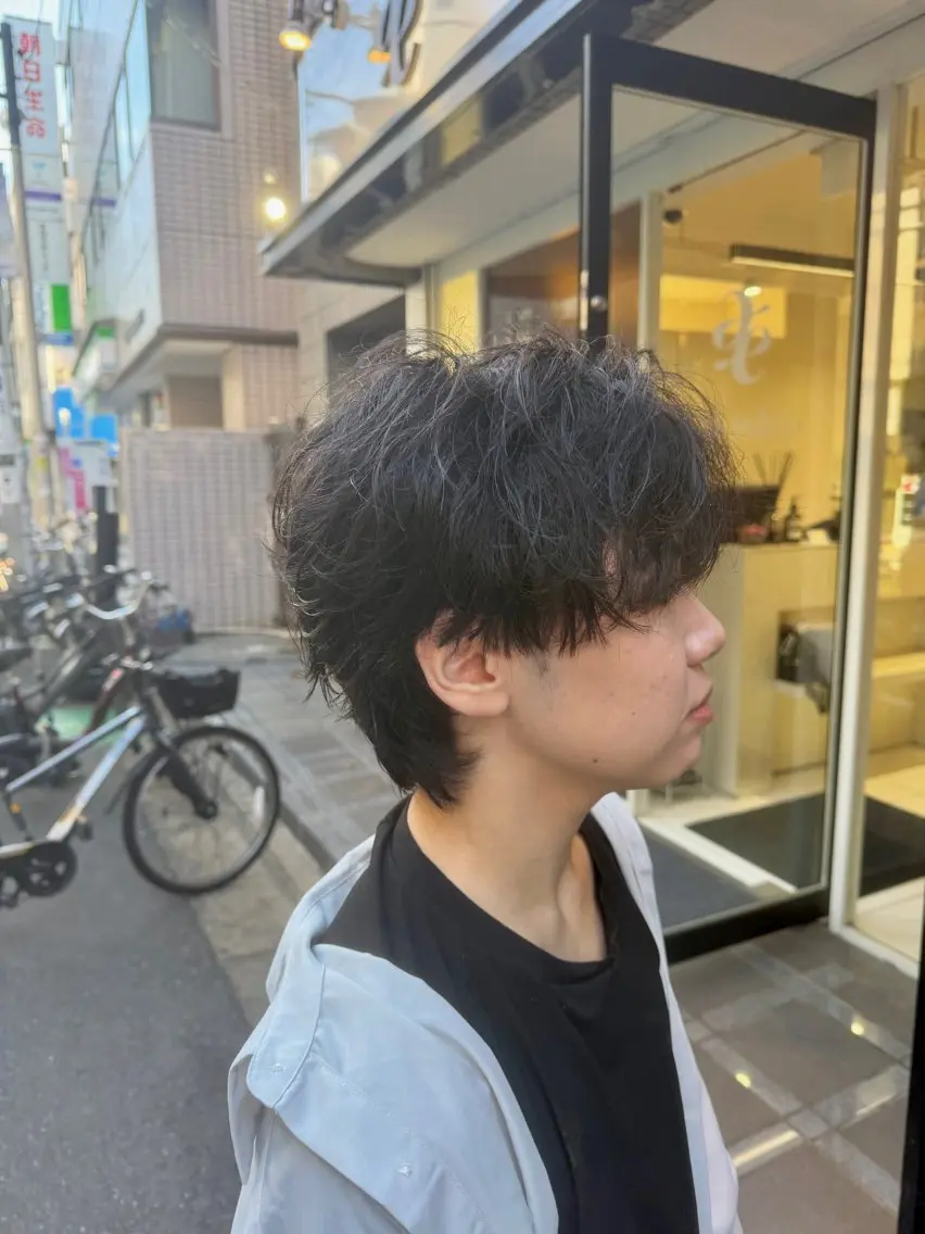パーマ カット パーマ 🔥只今特別価格 ✨ 帖佐明浩のヘアスタイル