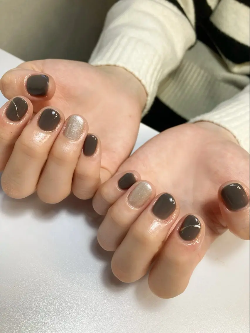ネイル ショートネイル k natsuのネイルデザイン
