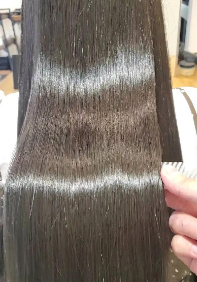 👑髪質改善👑カット+ミネコラトリートメント+炭酸スパの写真
