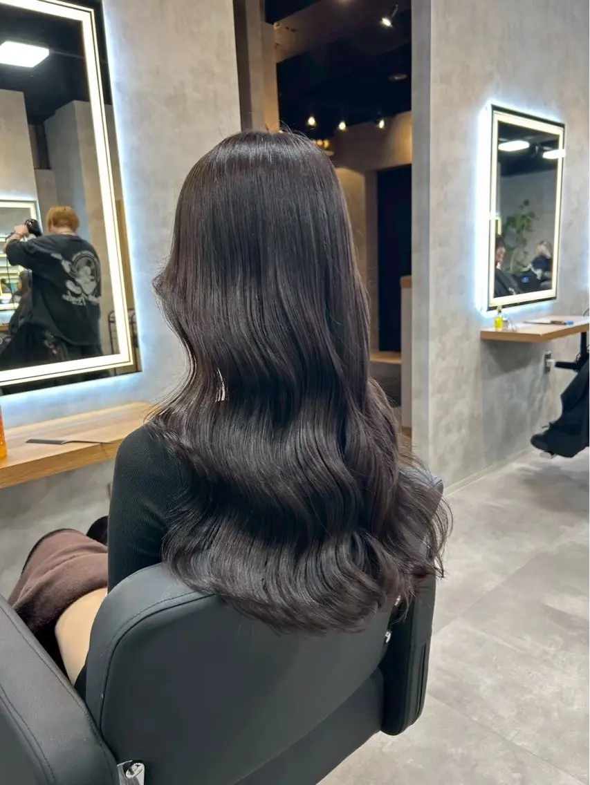 ロング カラー ヘアアレンジ ヘアカラー 🐥札幌赤み黄味消し /🐥ユウトのヘアスタイル