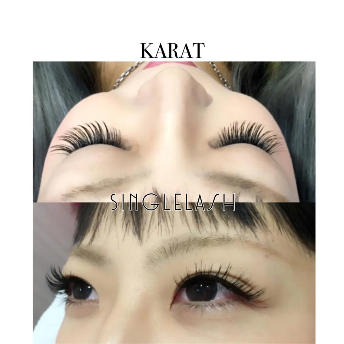 マツエク・マツパ Cカール Dカール ★KAEDE★伊勢崎 【KARAT】のマツエク・マツパデザイン