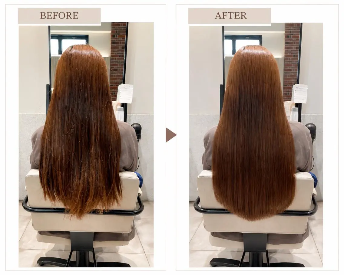 ロング カラー 髪質改善・ショートレ イヤーボブ🧡関玲子のヘアスタイル