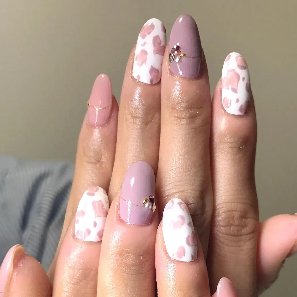 ネイル ハート ステラ marikominoのネイルデザイン