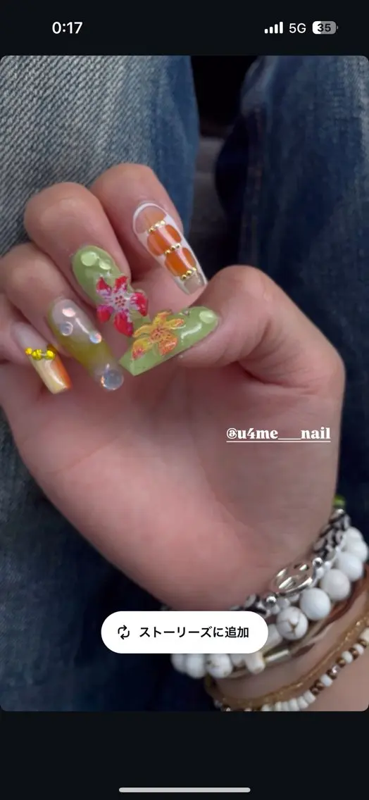 ネイル ハンドネイル 海外ネイル u4me🦄💜のネイルデザイン