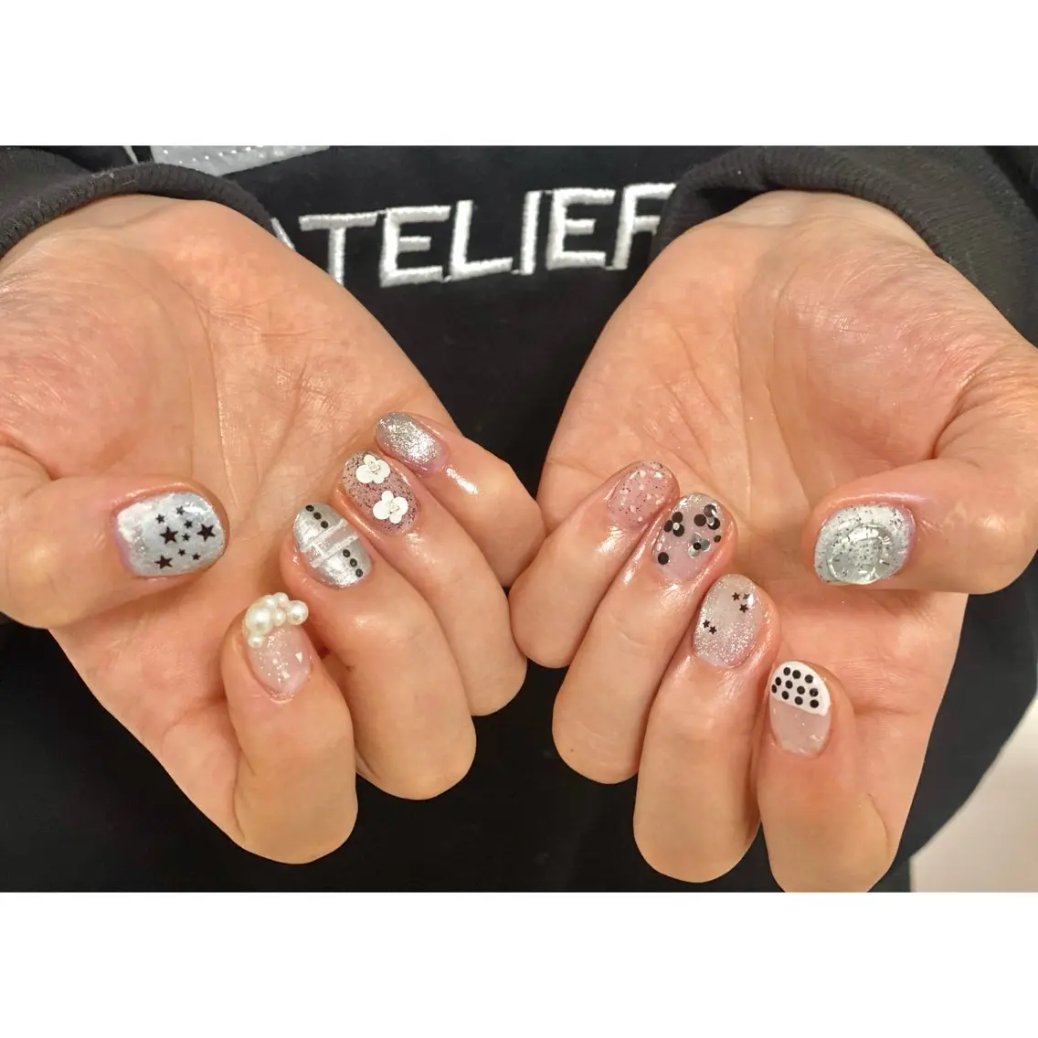 ネイル ハンドネイル ⏦Little 𐙚 Nail⏦のネイルデザイン