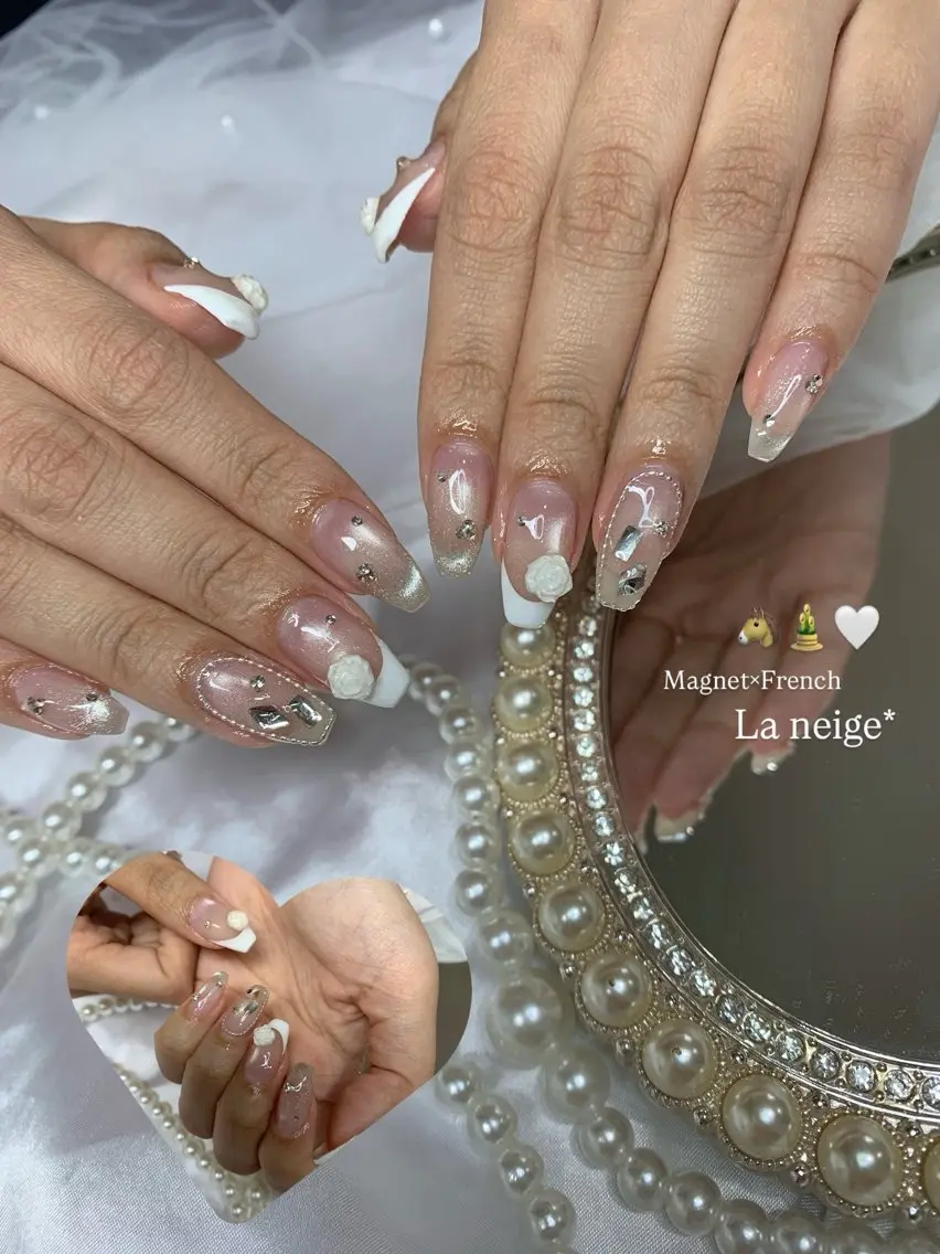 ネイル ハンドネイル La neige* yuki 🐩🌙のネイルデザイン