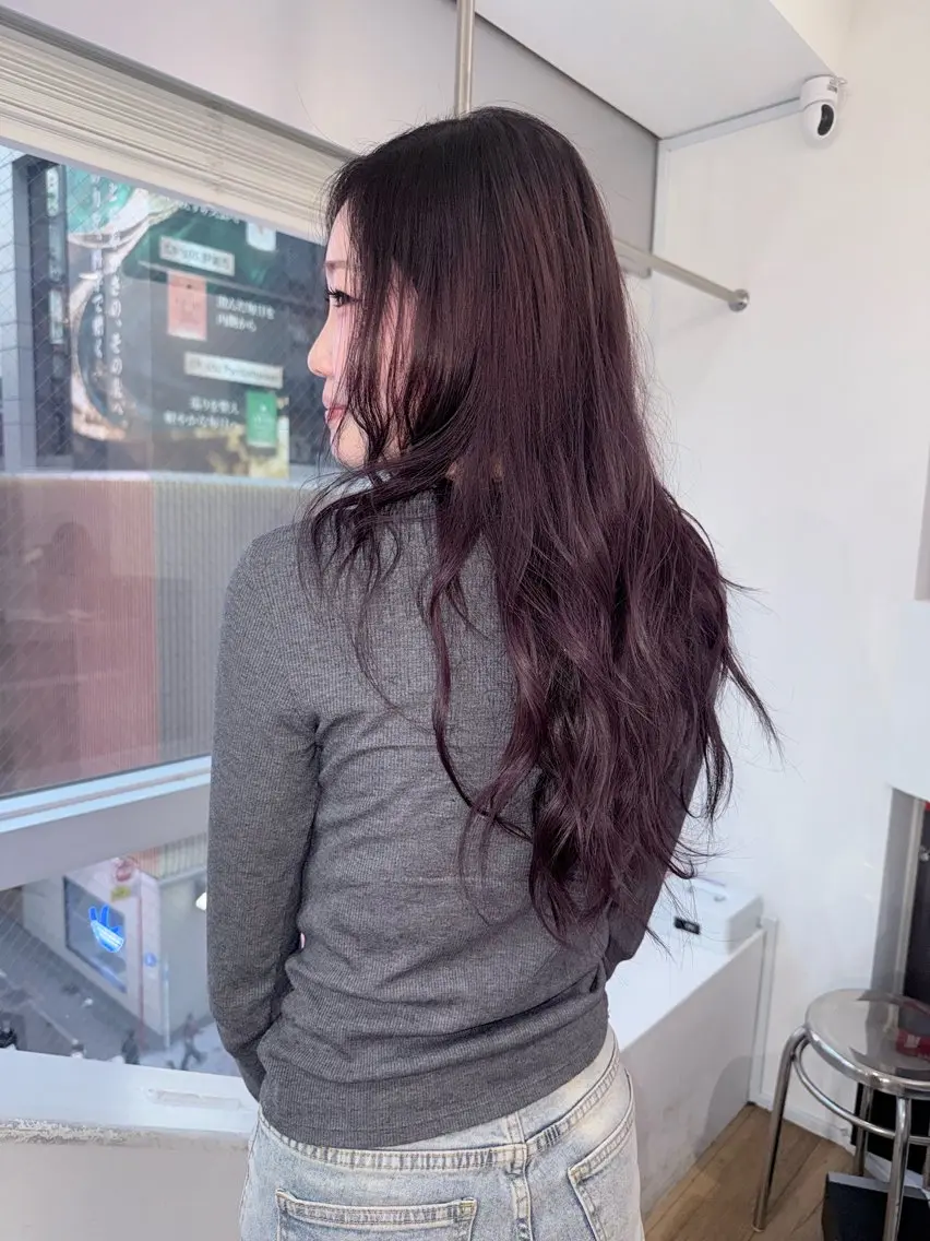 ロング カラー ヒマリ cashel渋谷のヘアスタイル