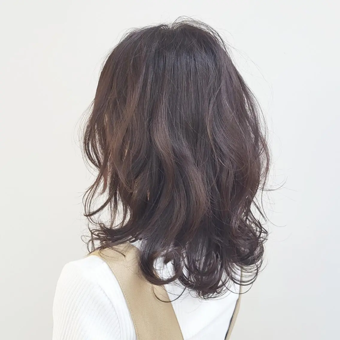 セミロング パーマ カット パーマ トリートメント 美髪⭐︎髪質改善 井上　康司のヘアスタイル
