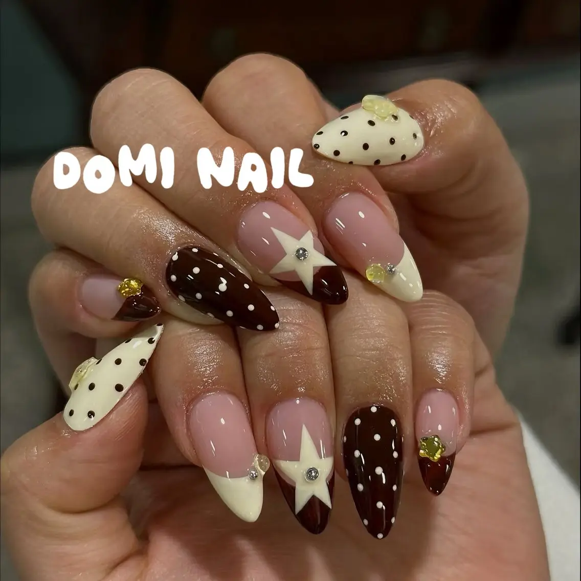 ネイル 持ち込み ネイルチップ ハンドネイル Domi Nail Salonのネイルデザイン