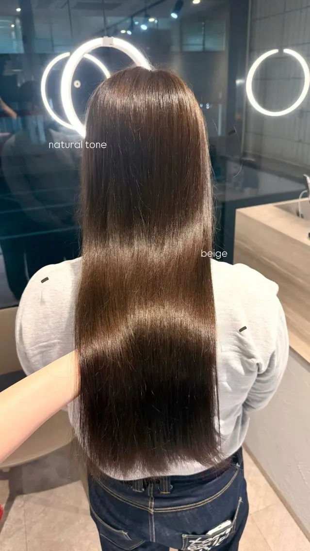 カラー ヘアカラー ᴍᴏᴇ ‎ 〈 en. 〉のヘアスタイル