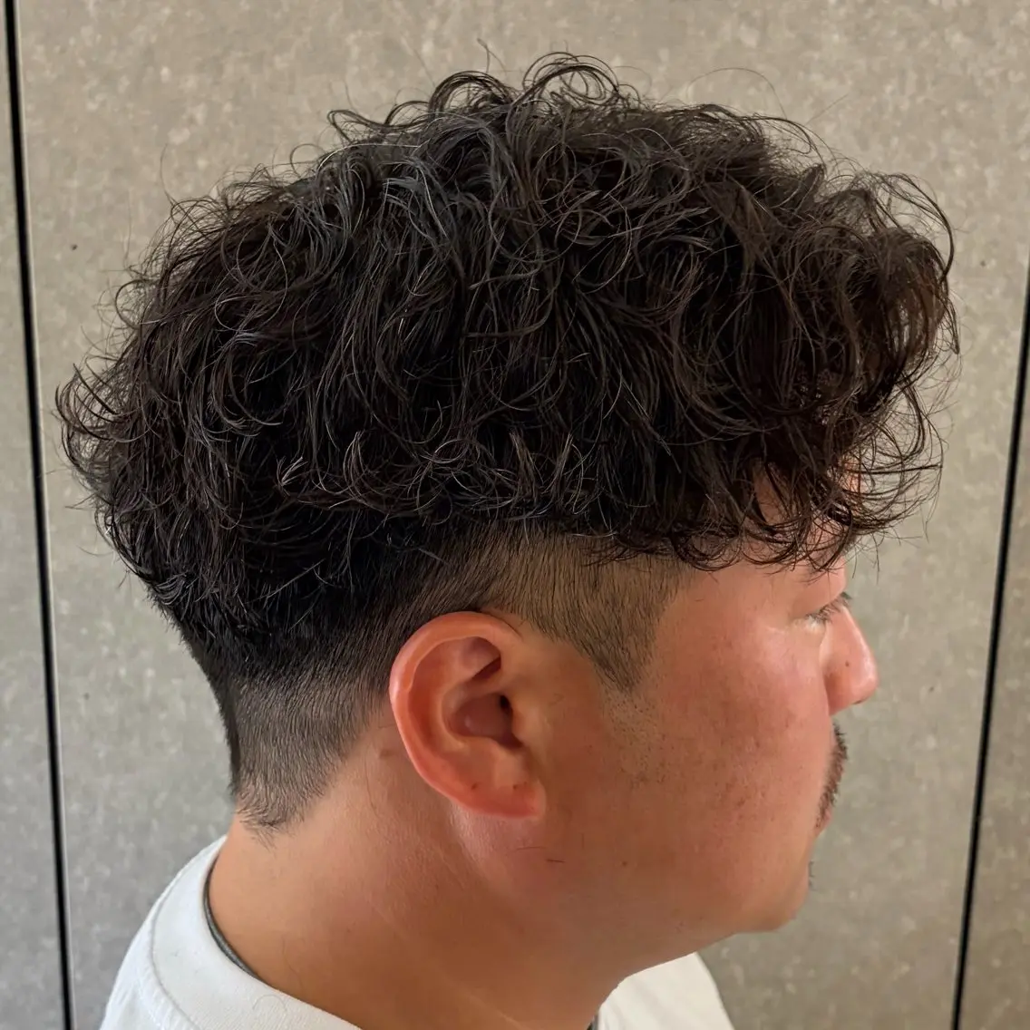 パーマ メンズ 【束感セット】 あおいのヘアスタイル