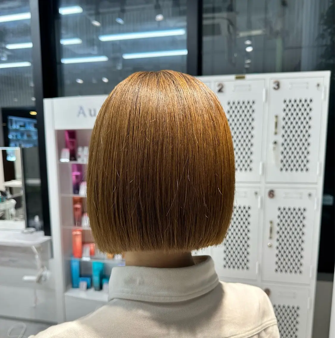 ミディアム 山﨑 燦人のヘアスタイル