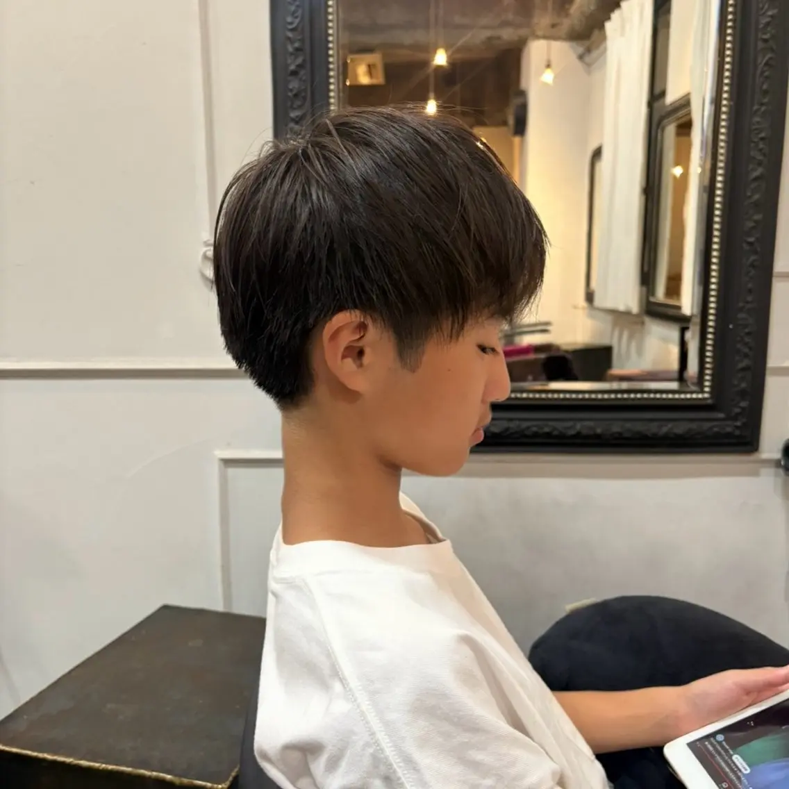 ショート メンズ カット kanna メンズ・透明感カラーのヘアスタイル