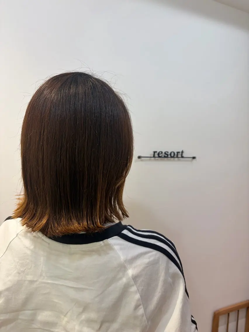 ミディアム 北川 智花のヘアスタイル