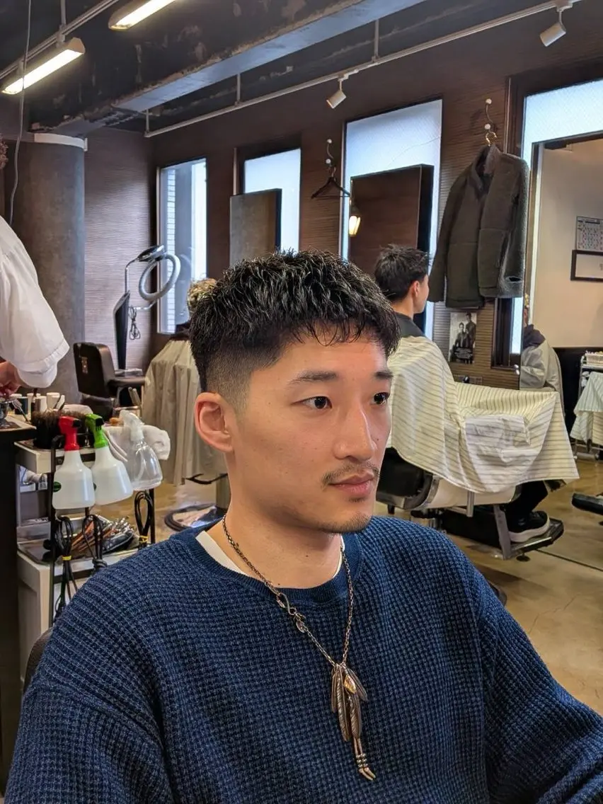 ショート メンズ 衛藤 星芭／カット無料天神のヘアスタイル