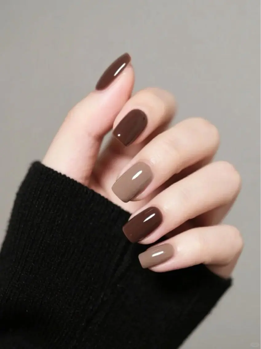ネイル 長さ出し フレンチネイル グラデーション 韓国ネイル マグネットネイル ハンドネイル Lannie nailのネイルデザイン