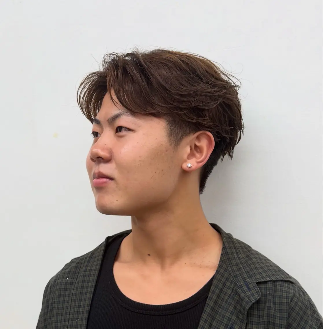 ■ 初めてのパーマにもおすすめ♪メンズカット+ニュアンスパーマの写真
