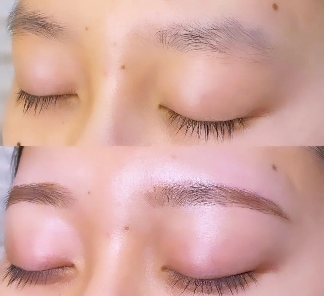 🫧🧸お目元周りの印象UP🧸🫧似合わせまつ毛パーマ&美眉スタイリング（Wax脱毛付き）の写真