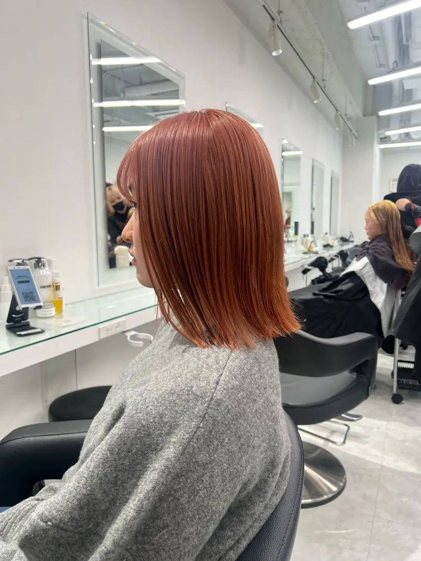 カラー カット ヘアカラー トリートメント ブリーチなし透明感 💗RYOTAのヘアスタイル